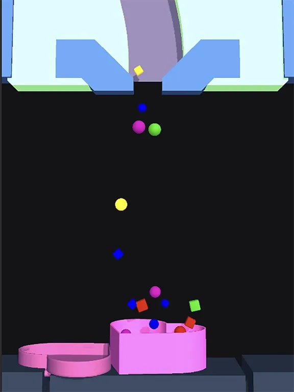 Capturas de pantalla de Color Falling Balls Pro 2022 iPad 