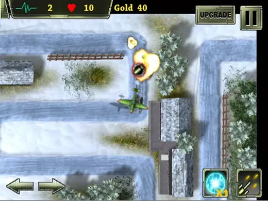 Zrzuty ekranu Fighter Plane Defender - Free Airplane Games iPad 
