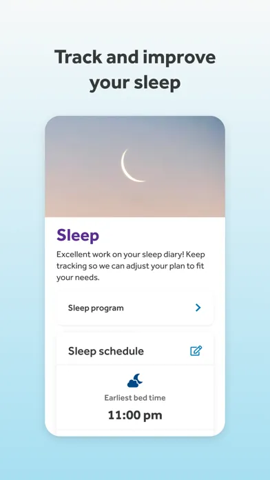 Screenshot di myStrength by Teladoc Health