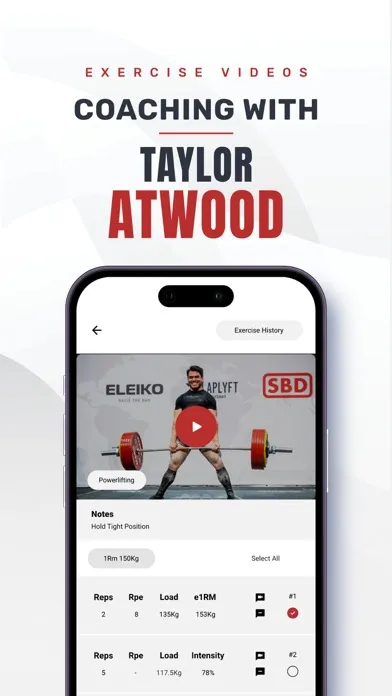Atwood Power Training App应用截图