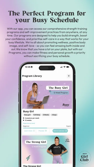 Busy Girl Club App應用截圖