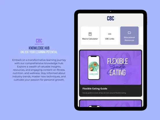 Capturas de pantalla de CBC TRAINING APP iPad 