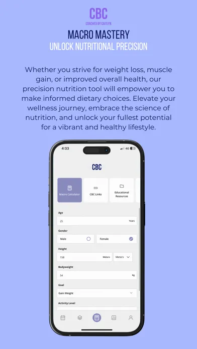 Capturas de pantalla de CBC TRAINING APP