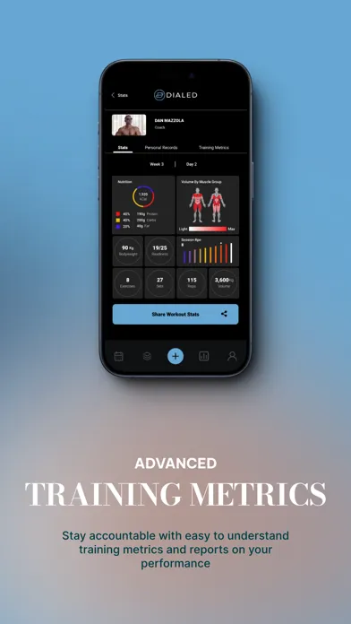 Dialed App Screenshots