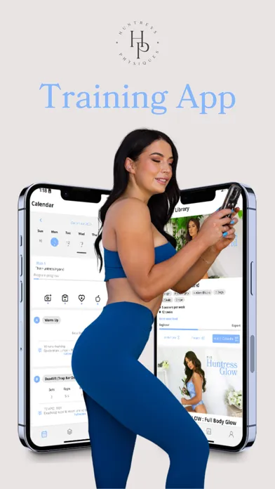 Ảnh chụp màn hình của HUNTRESS PHYSIQUES APP