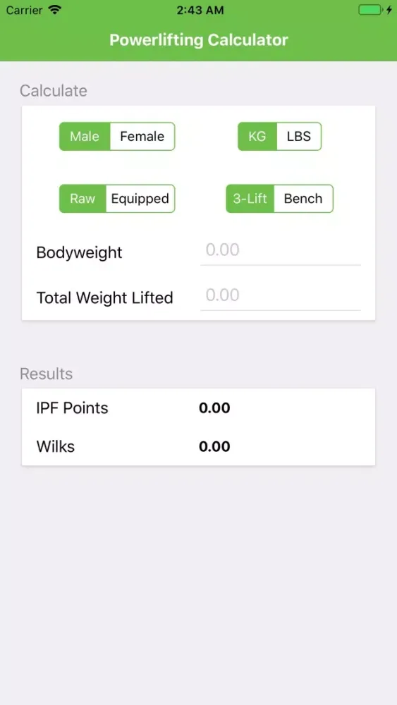 IPF Points应用截图