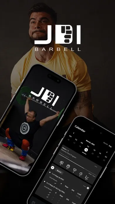 Zrzuty ekranu JDI Barbell's App