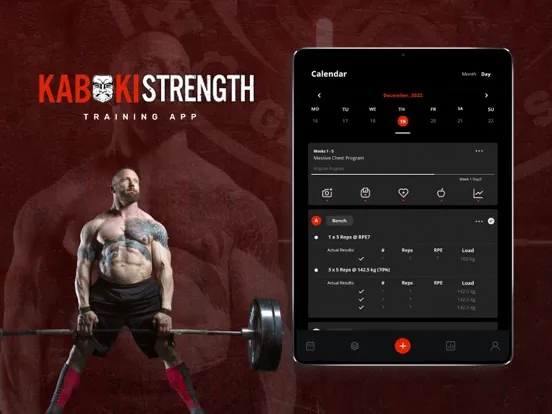 Kabuki Strength Training App iPad  Ekran Görüntüleri