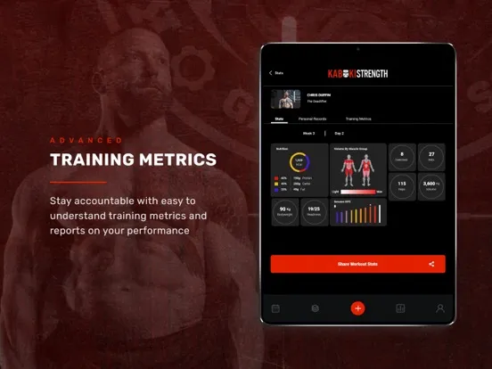Kabuki Strength Training App iPad  Ekran Görüntüleri