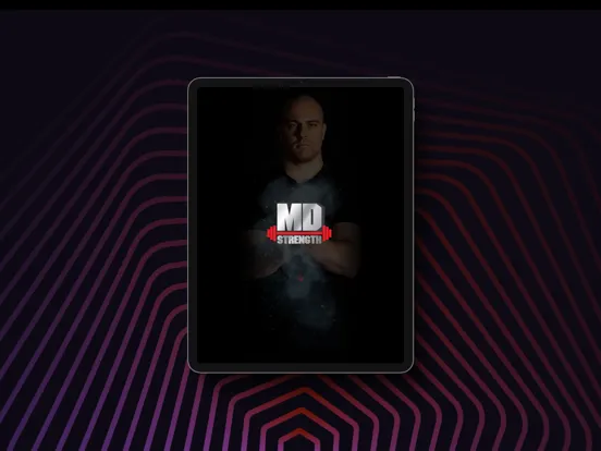 MD Strength Training App iPad  스크린샷