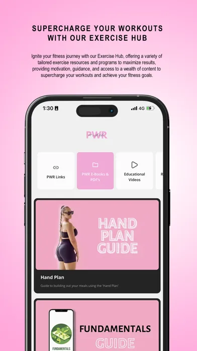 PT WITH RHI’S TRAINING APP 스크린샷