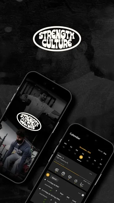 Capturas de tela do Strength Culture Training App