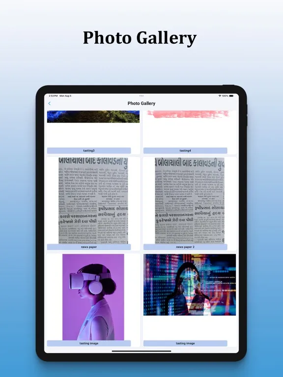 My Student app For Institute iPad  স্ক্রিনশট