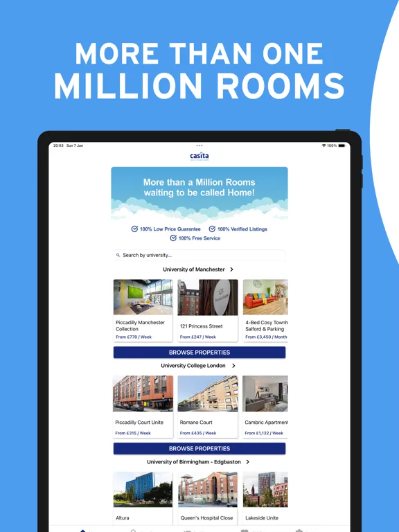 Screenshot di Casita - Your Student Home iPad 