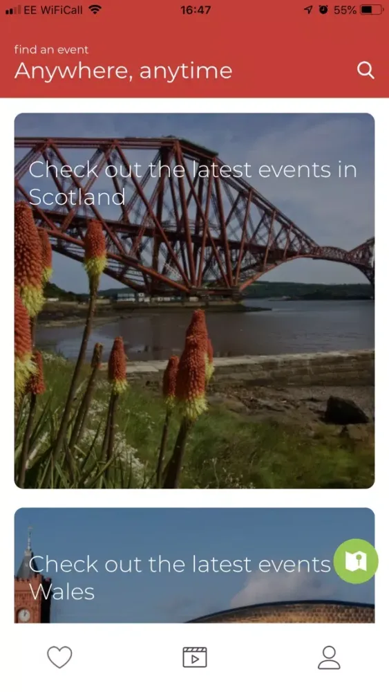 My Student Events Screenshots