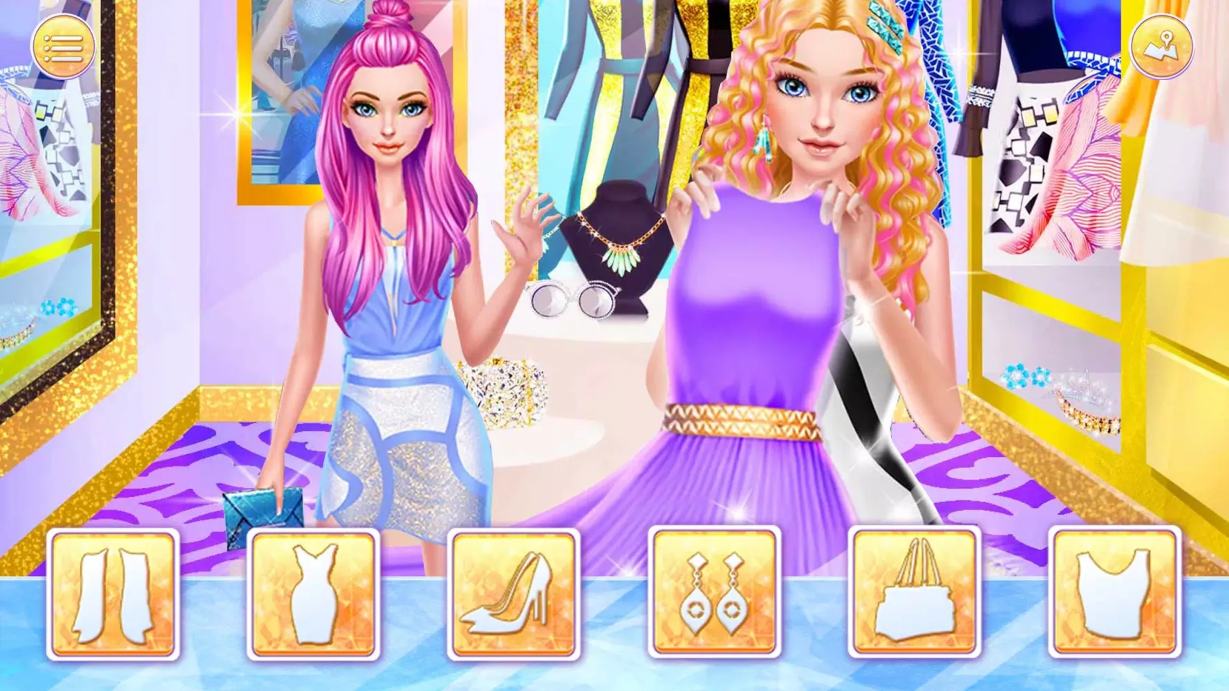 Hair Stylist Nail Salon Games Screenshots
