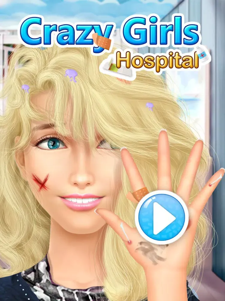 صور Crazy Girls Hospital - Doctor & Dress Up Kids Games! iPad 
