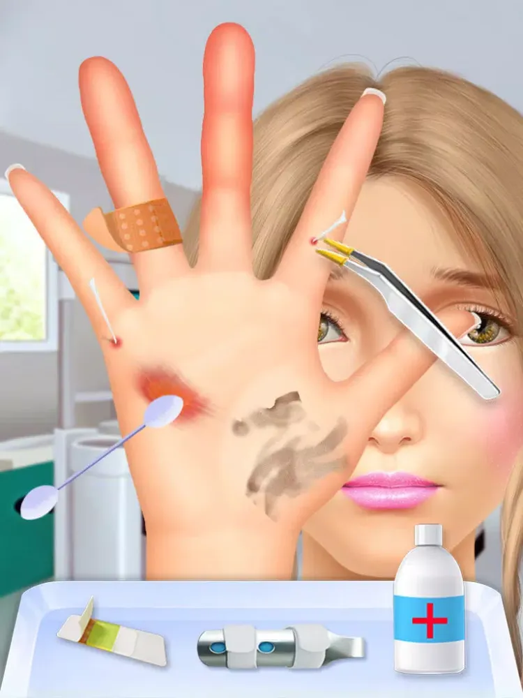 صور Crazy Girls Hospital - Doctor & Dress Up Kids Games! iPad 