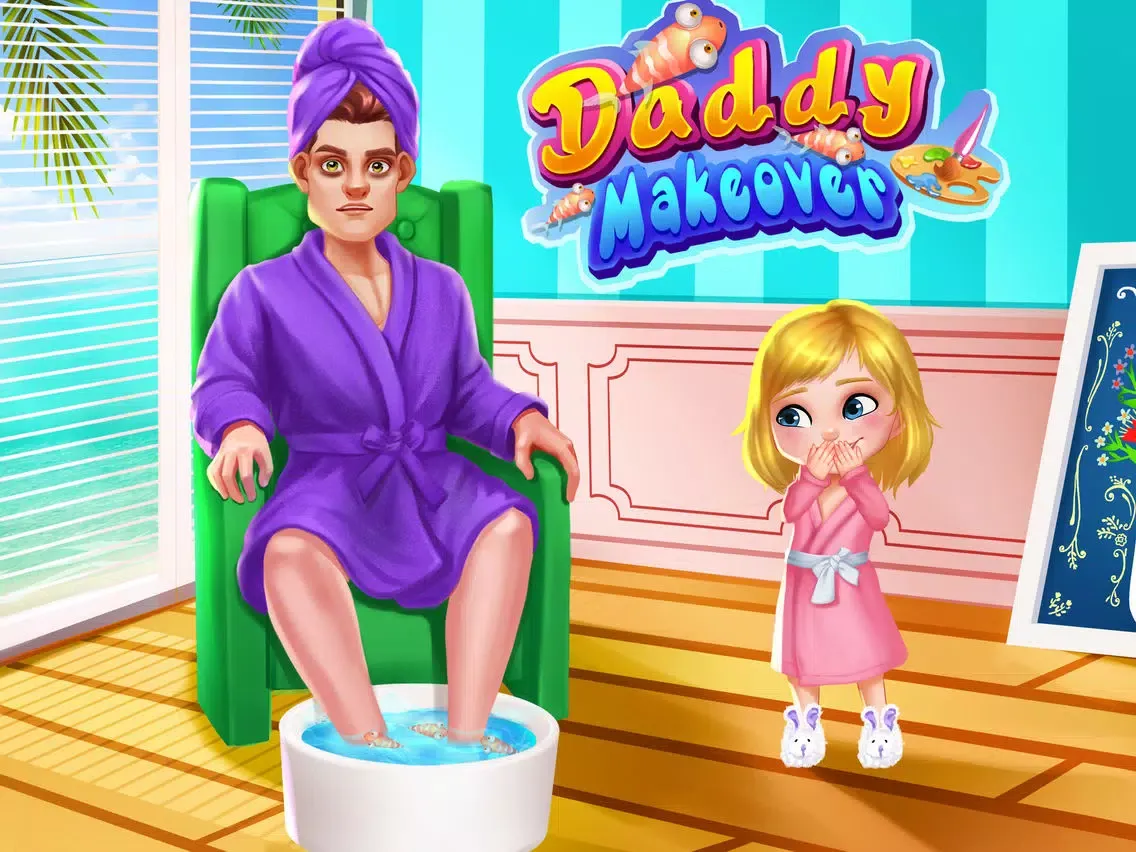 صور Daddy Makeover - Spa with Dad iPad 