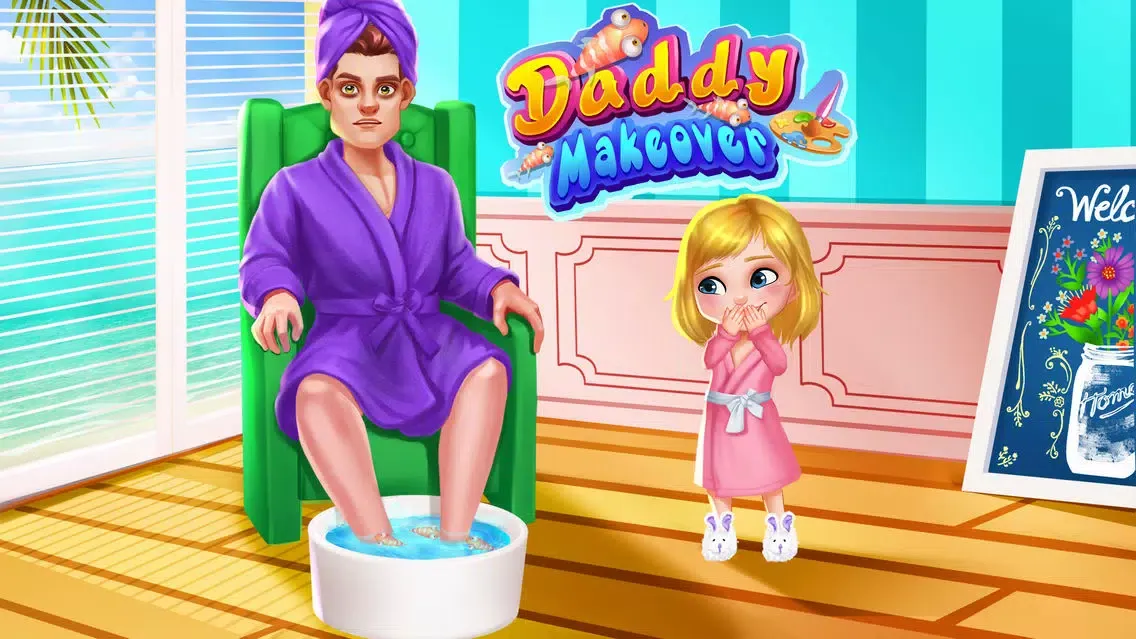 صور Daddy Makeover - Spa with Dad