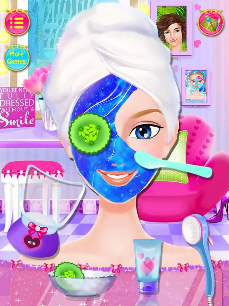 Fashion Girls Style Salon - Mall Date Makeover iPad 应用截图