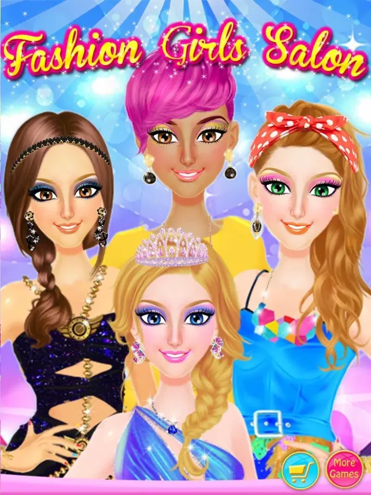 Fashion Girls Style Salon - Mall Date Makeover iPad 应用截图