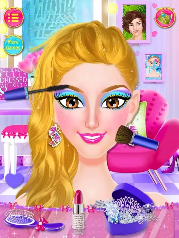 Fashion Girls Style Salon - Mall Date Makeover iPad 应用截图