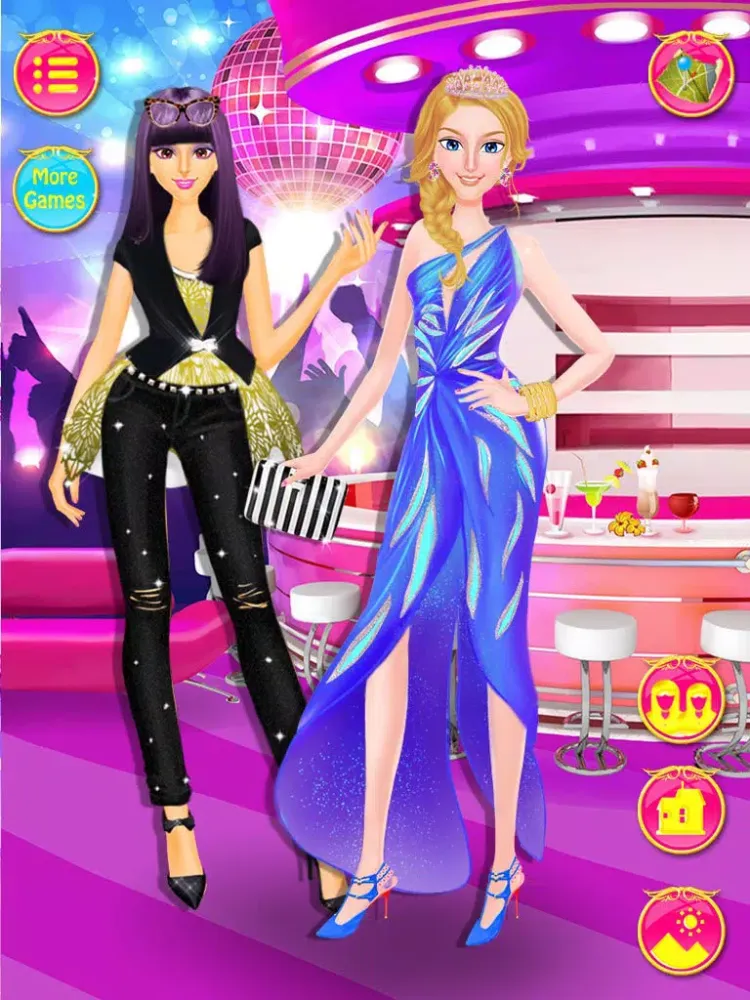 Fashion Girls Style Salon - Mall Date Makeover iPad 应用截图