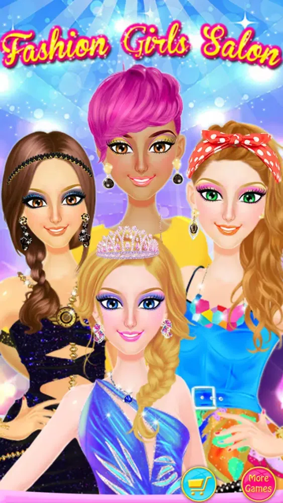 Fashion Girls Style Salon - Mall Date Makeover应用截图