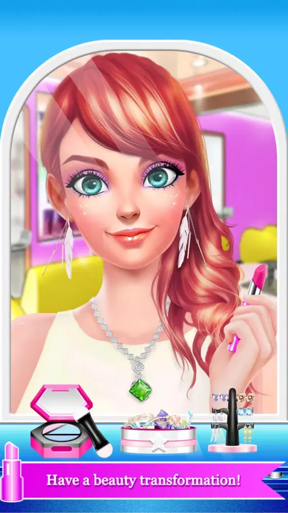 Screenshot di High School Fashion Diary - Makeup & Dressup Salon