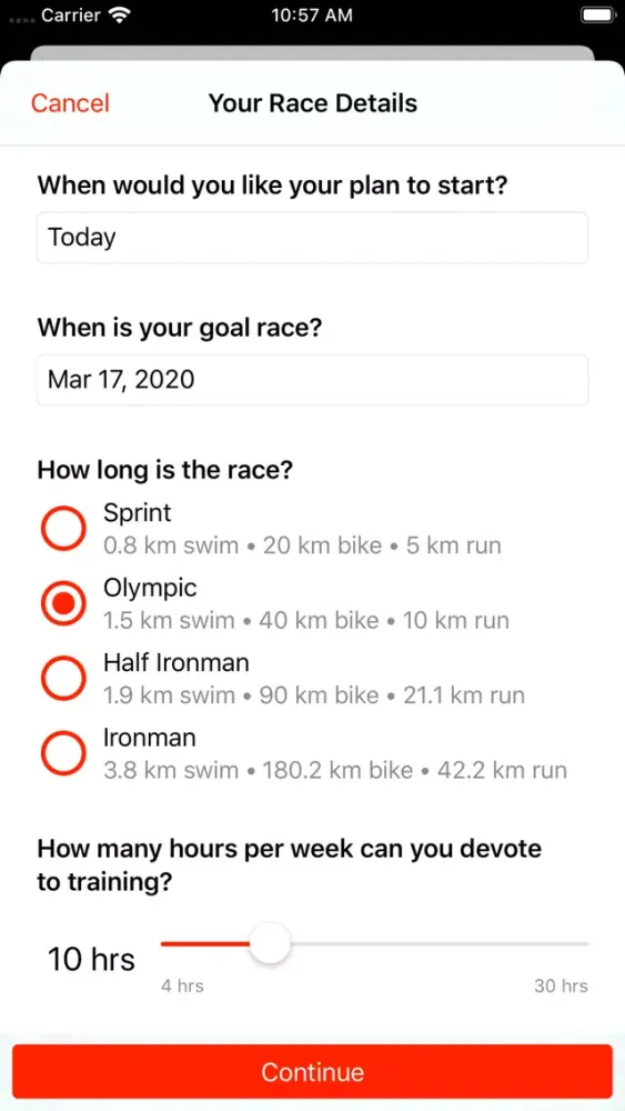 MyTriPro - Triathlon Training应用截图