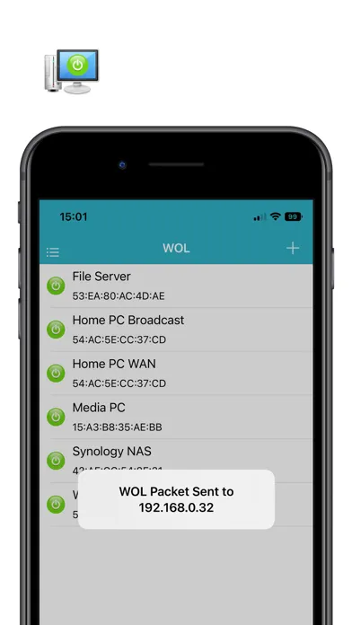 Easy WOL (Wake On LAN)應用截圖