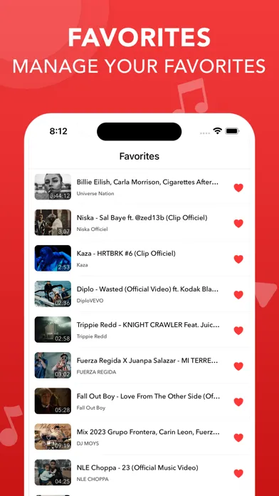 ภาพหน้าจอของ MYT Music Streaming and Videos