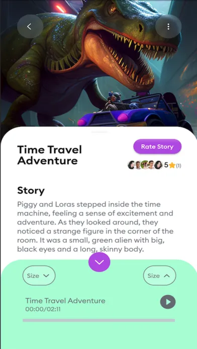Captures d'écran de StoryApp: AI Story Generator