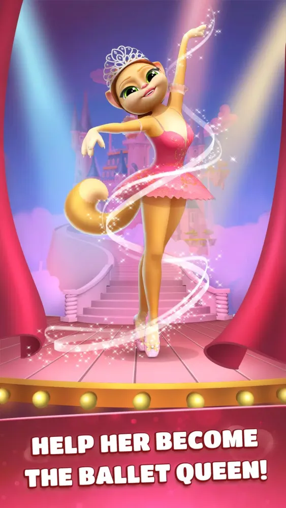 Talking Cat Emma Ballerina Screenshots