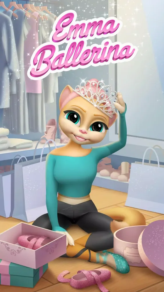 Talking Cat Emma Ballerina Screenshots