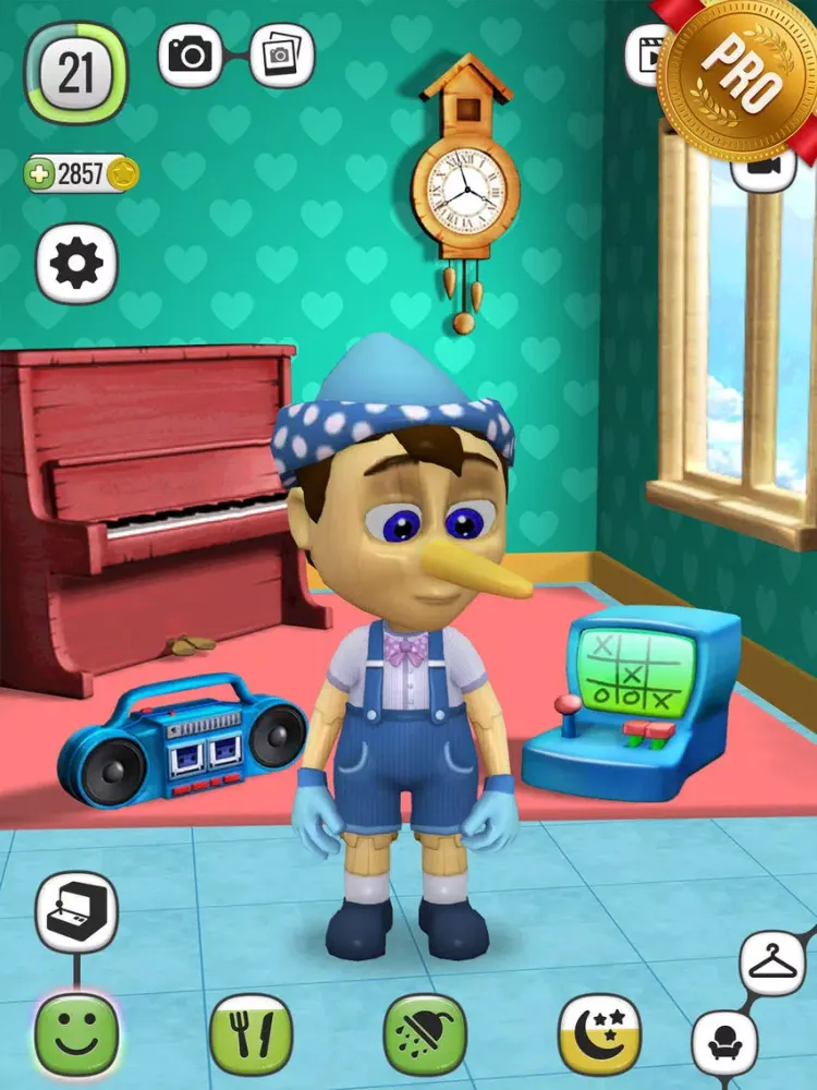 ! My Talking Pinocchio PRO - Virtual Toy iPad  سکرین شاٹس