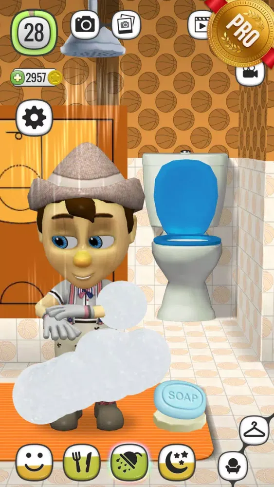 ! My Talking Pinocchio PRO - Virtual Toy سکرین شاٹس