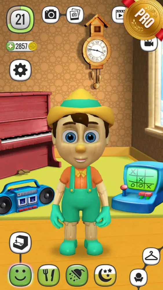! My Talking Pinocchio PRO - Virtual Toy سکرین شاٹس