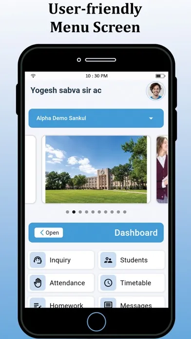 My Teacher app for Institute スクリーンショット