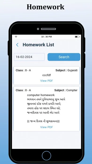 My Teacher app for Institute スクリーンショット