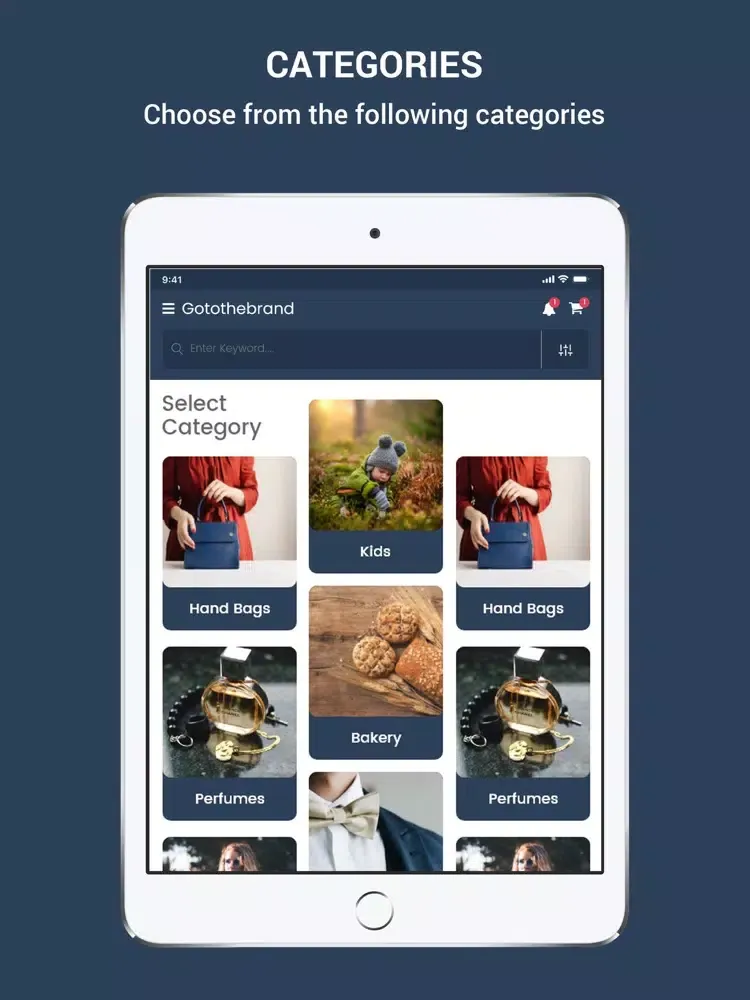 Gotothebrand iPad  স্ক্রিনশট