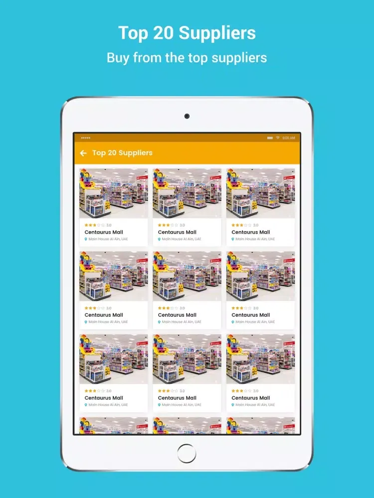 Tangkapan layar ToyZee iPad 