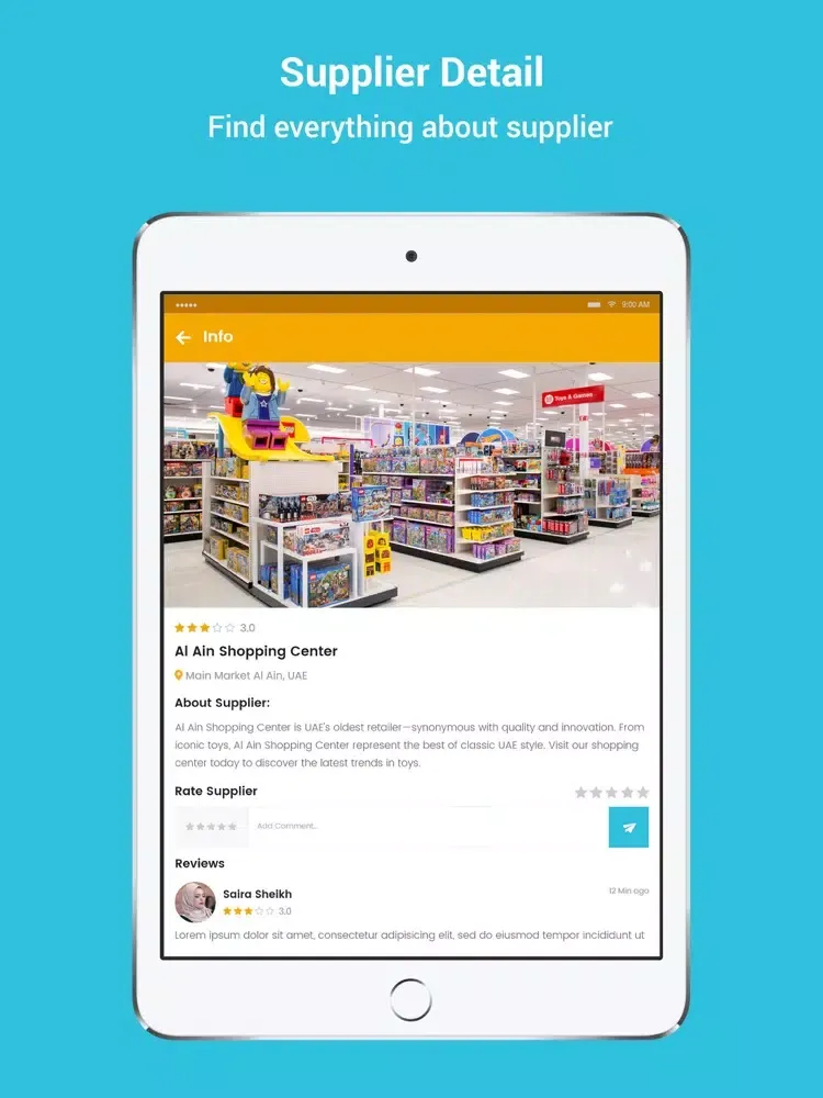 Tangkapan layar ToyZee iPad 