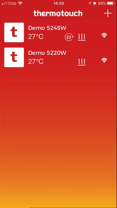 Tangkapan layar My Thermotouch