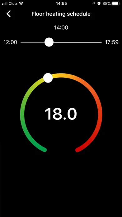 Tangkapan layar My Thermotouch