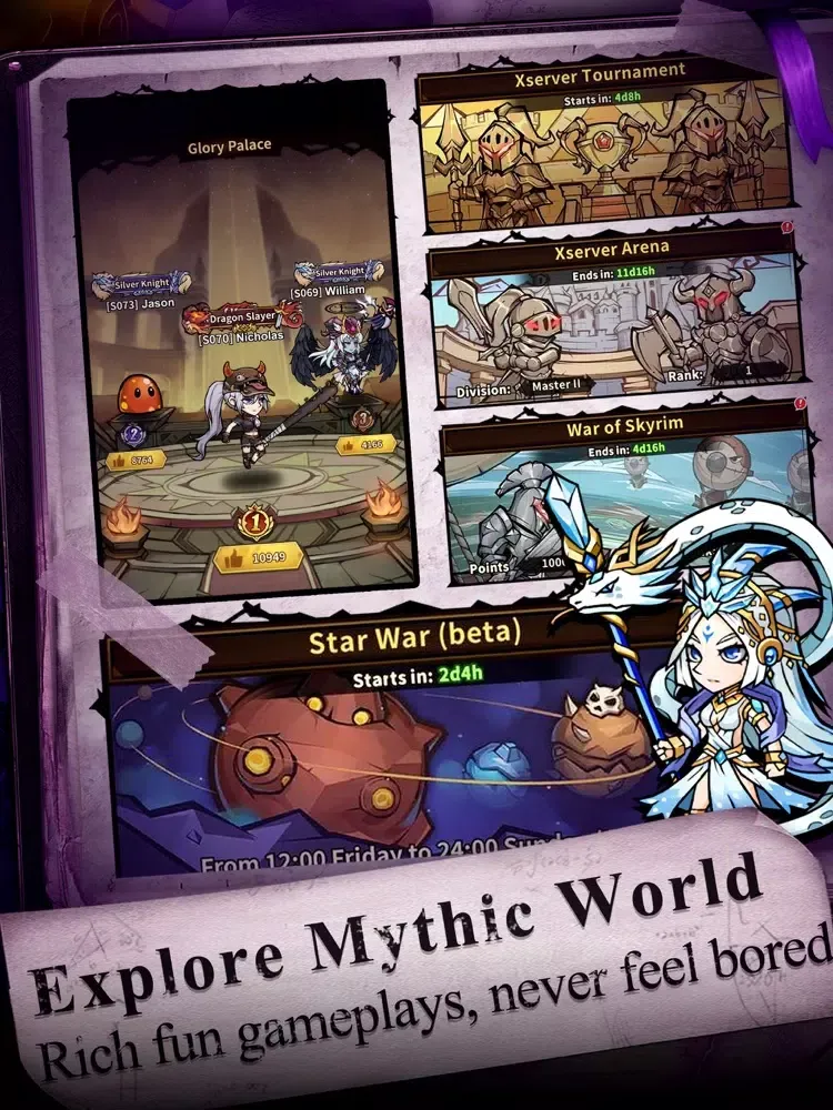 Mythic Chronicle iPad  スクリーンショット