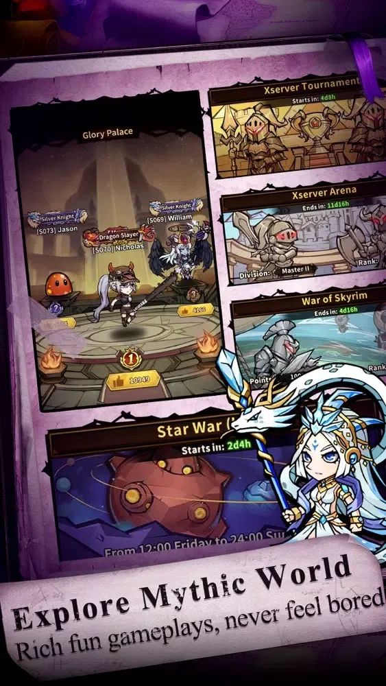 Mythic Chronicle スクリーンショット