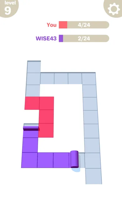 ภาพหน้าจอของ Block Roll 3D