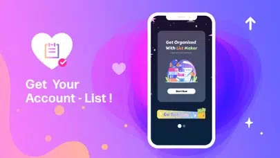 Get Likes + Followers‘ Todo Screenshots
